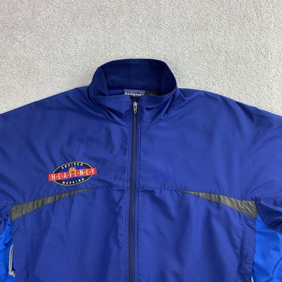Vintage Patagonia Integral Jacket Full Zip Blue Lightweight Outdoor Men’s Large - Picture 2 of 16